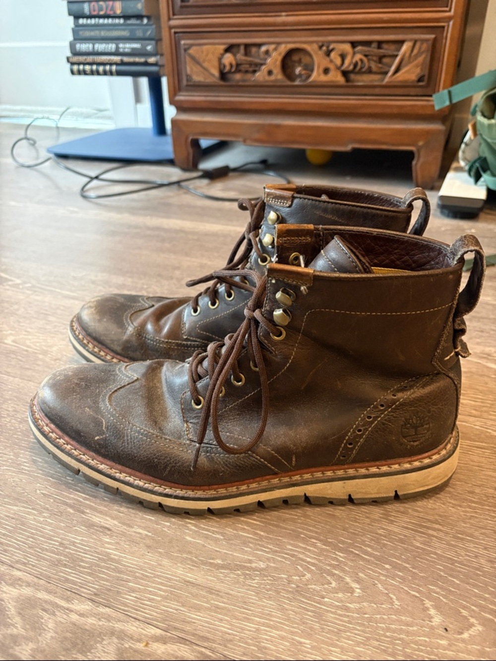 Timberland Lace-Up Work Boots - Picture 2 of 7